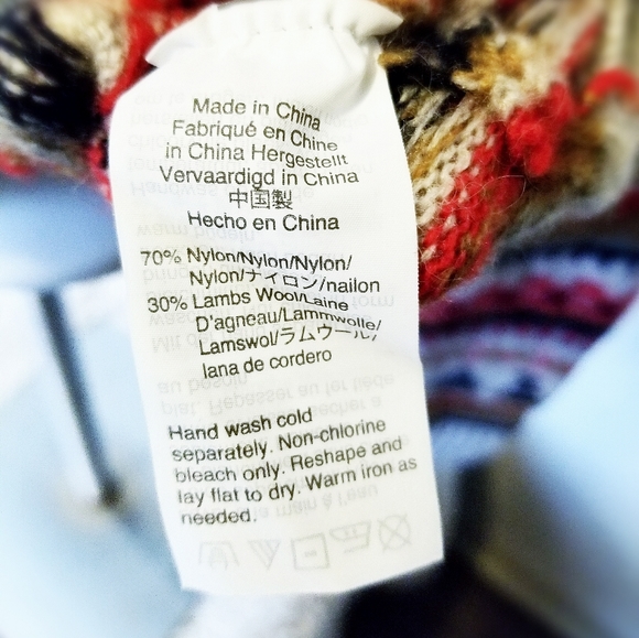 J.Crew Mock Neck Fair Isle Lamb's Wool Sweater  | XS - Picture 8 of 10